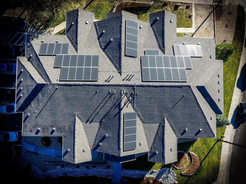 Solar Panels on Roof